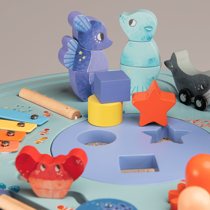 Table d'activités Aventures de Paulie - Tables d'activités - Boutique LeoLudo - Moulin Roty