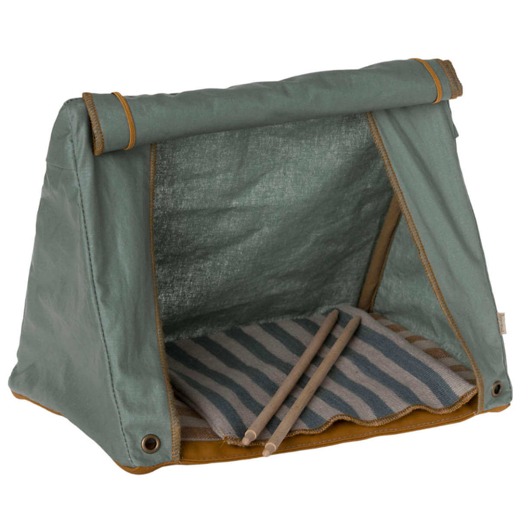 Tente de camping Happy Camper verte pour souris-Maileg-Boutique LeoLudo