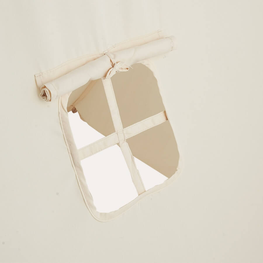 Tente de jeu blanc écru-Vilac-Boutique LeoLudo