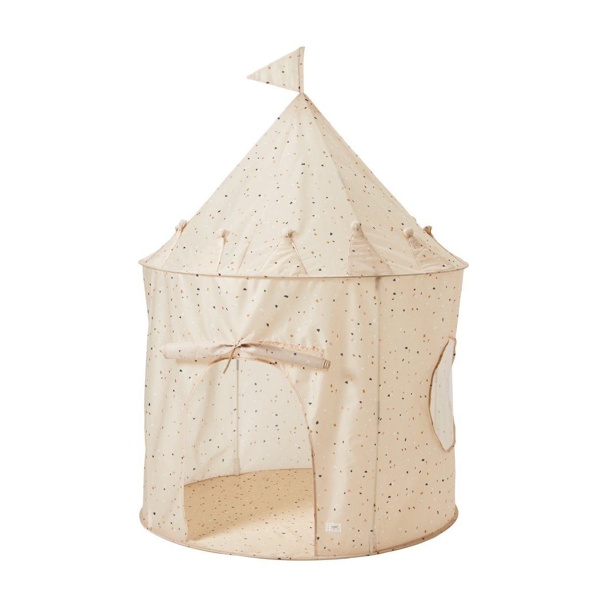 Tente de jeu château en tissu recyclé - 3 Sprouts -Jeu actif- Boutique LeoLudo-3 Sprouts