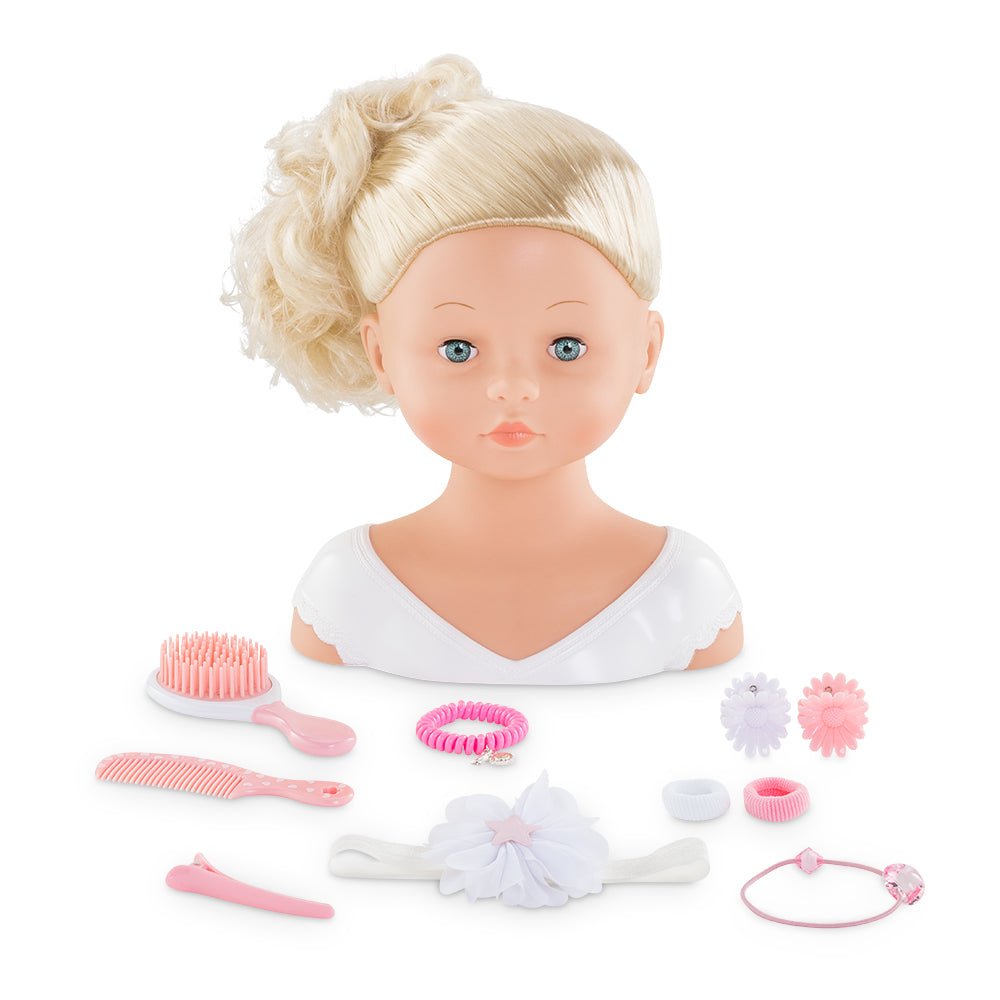 Tête à coiffer 25 cm et accessoires -Poupées- Boutique LeoLudo-Corolle