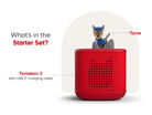 Tonies – Toniebox 2 Coffret de départ Pat' Patrouille Chase – Rouge (bilingue) -Jeux électroniques- Boutique LeoLudo-Tonies