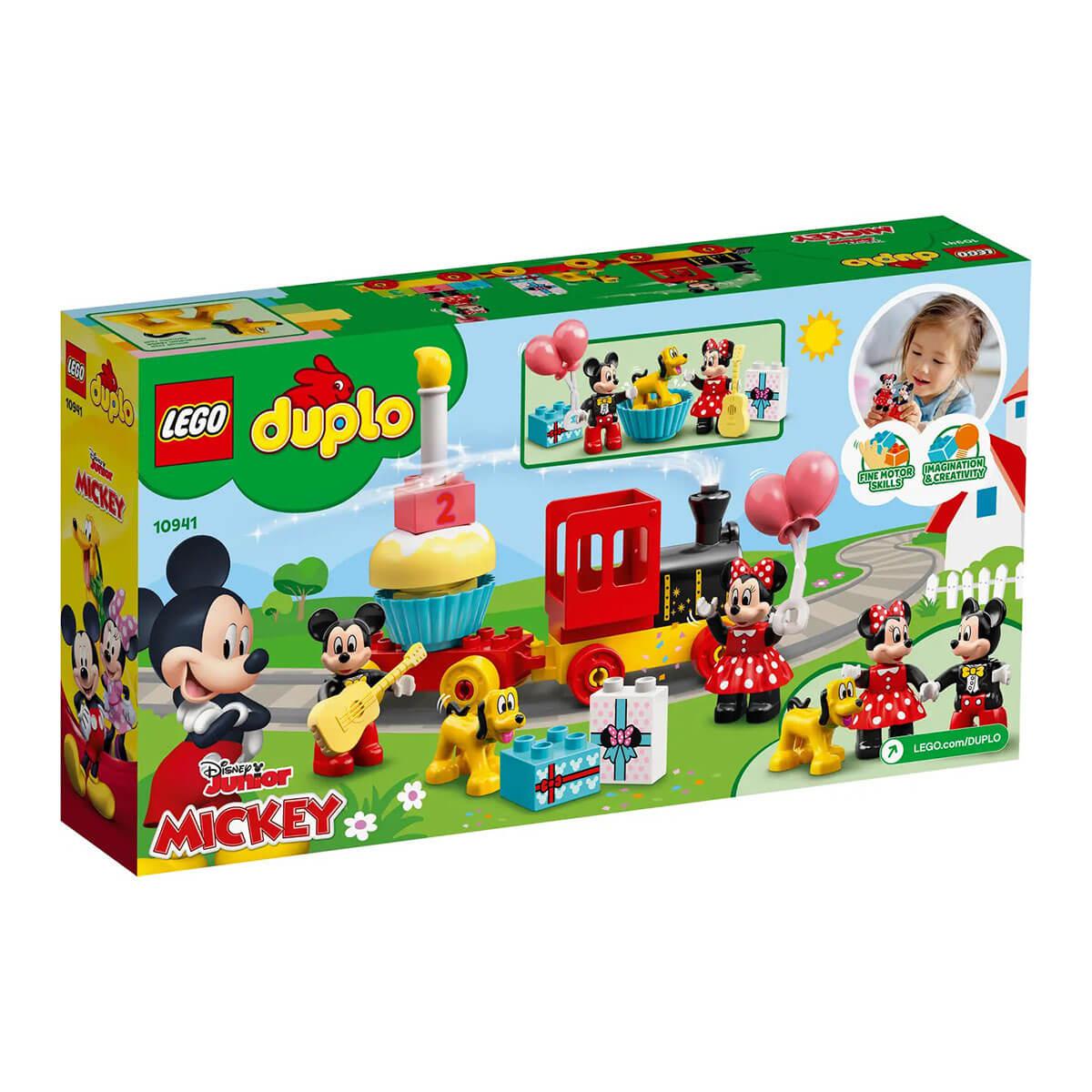 Train d'anniversaire Mickey & Minnie (22 pcs.) - Ensembles de jeu - Boutique LeoLudo - LEGO