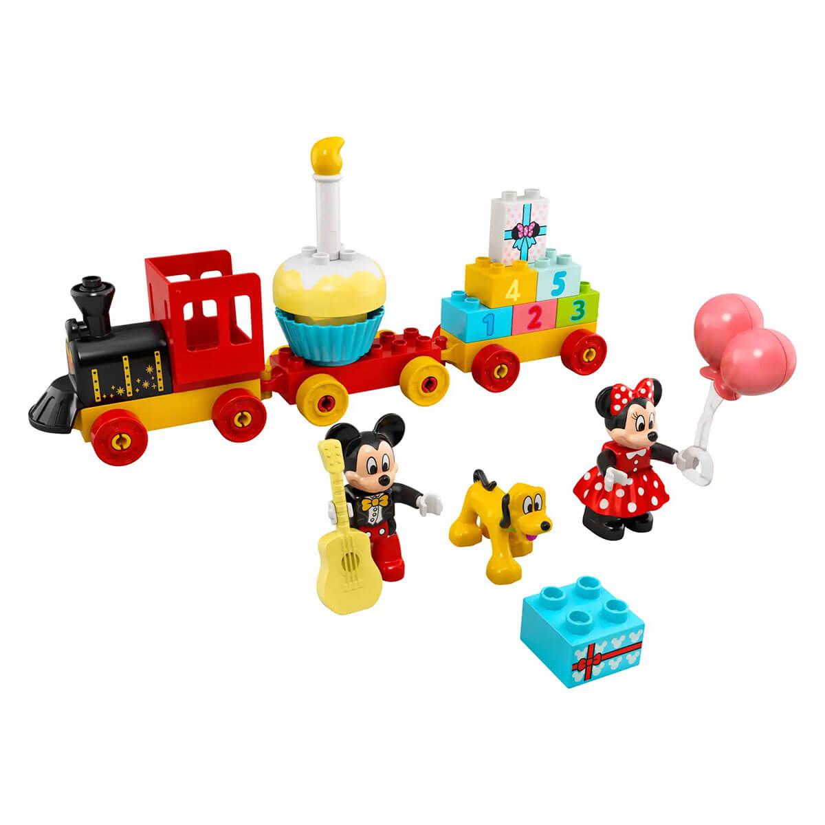 Train d'anniversaire Mickey & Minnie (22 pcs.) - Ensembles de jeu - Boutique LeoLudo - LEGO