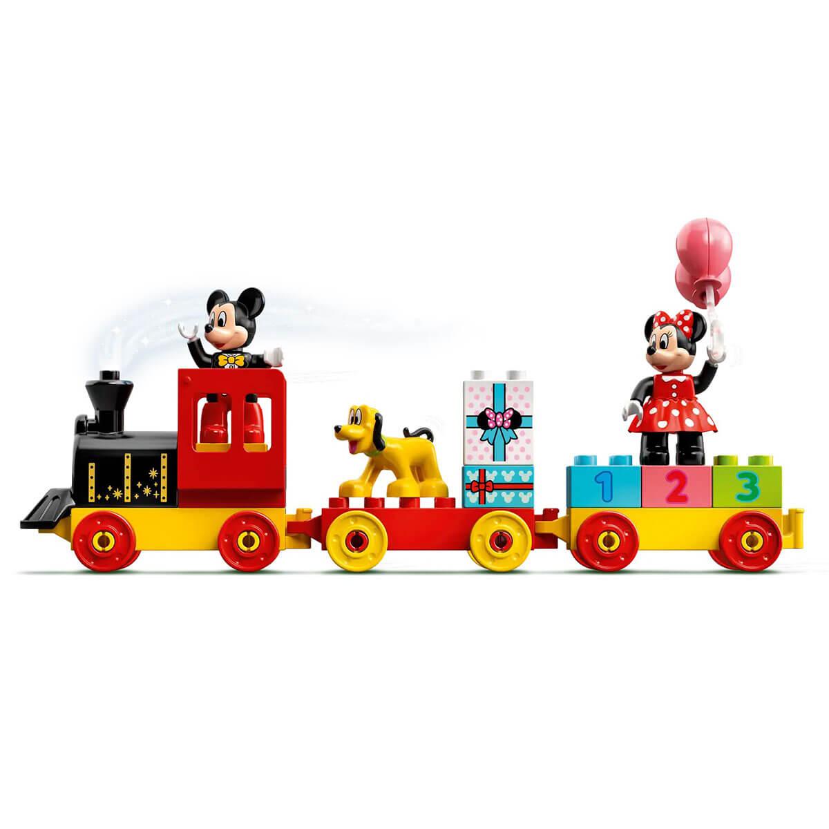 Train d'anniversaire Mickey & Minnie (22 pcs.) - Ensembles de jeu - Boutique LeoLudo - LEGO