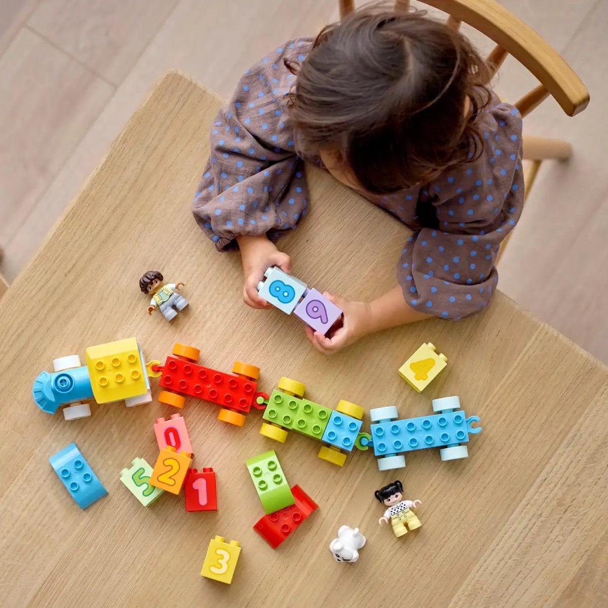 Train des chiffres - Apprends à compter (23 pcs.)-LEGO-Boutique LeoLudo