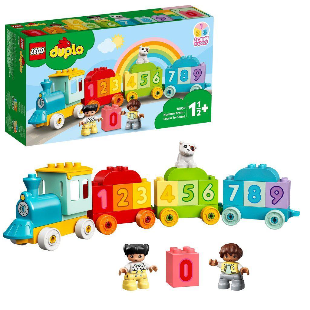 Train des chiffres - Apprends à compter (23 pcs.)-LEGO-Boutique LeoLudo