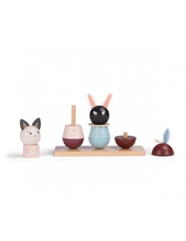 Trio à empiler - Après la pluie -Jouets à trier & empiler- Boutique LeoLudo-Moulin Roty