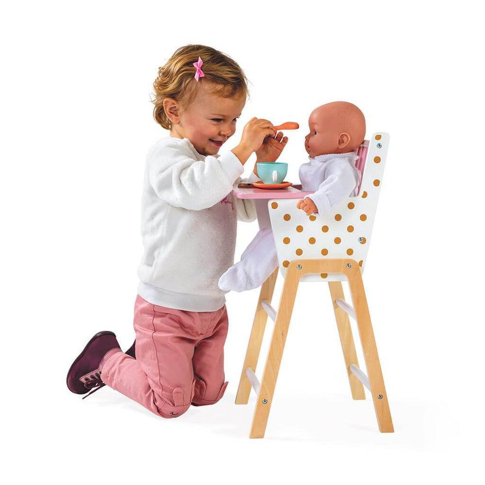 Trio meubles Candy Chic + accessoires de soin de poupée 42 cm - Jouets d'imitation - Boutique LeoLudo - Janod