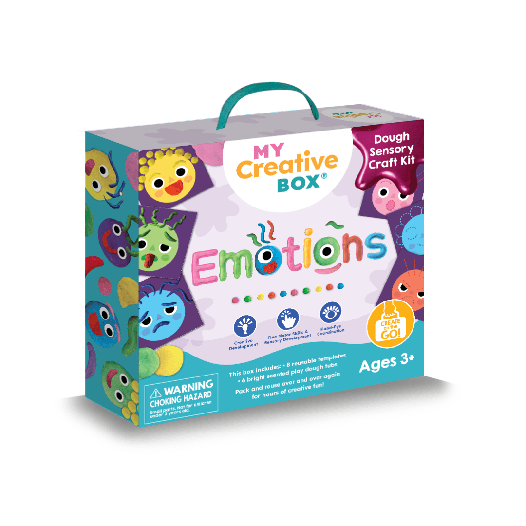 Trousse sensorielle de pâte à modeler – Les émotions -Art & bricolage- Boutique LeoLudo-Connetix