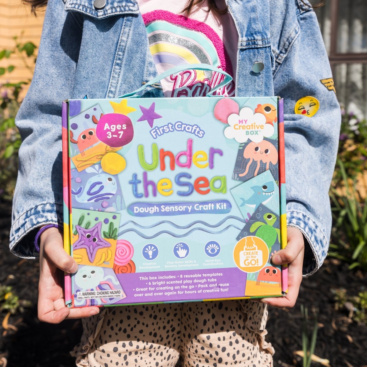Trousse sensorielle de pâte à modeler – Sous la mer -Art & bricolage- Boutique LeoLudo-Connetix