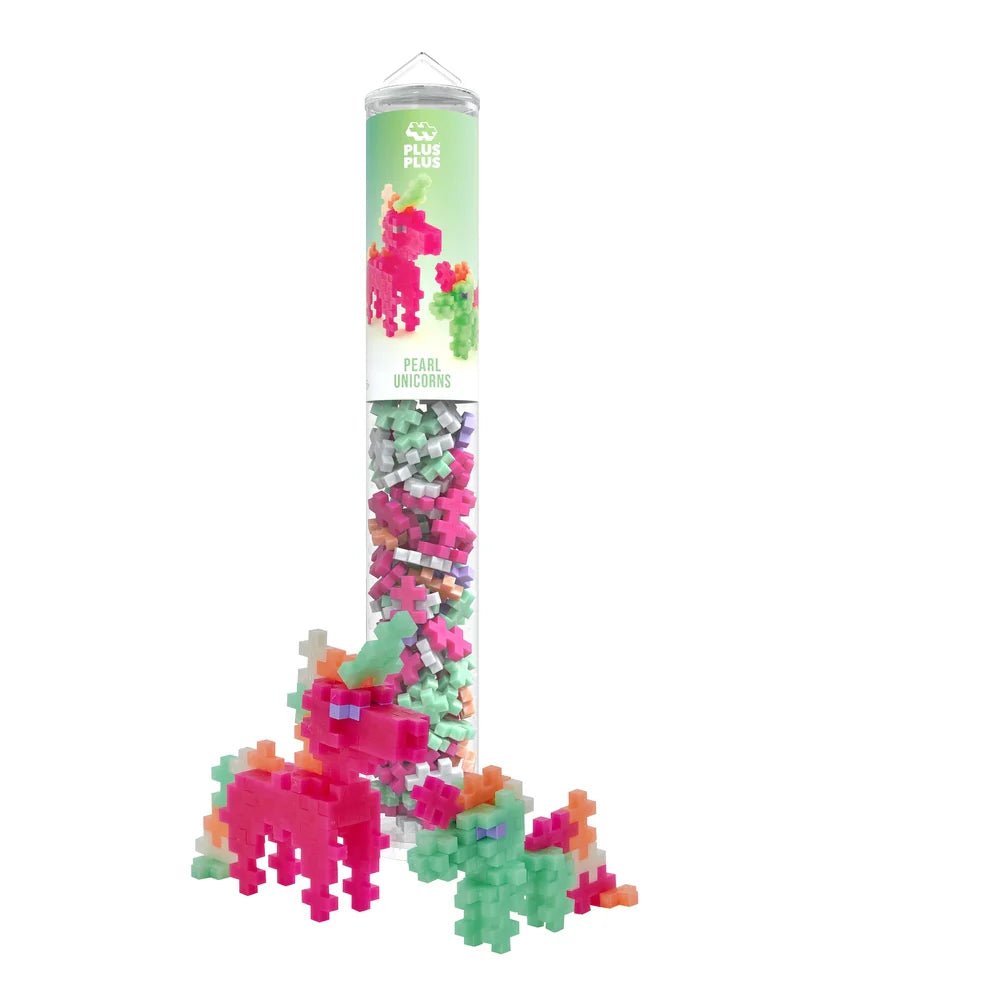 Tube licornes perlées (100 pcs) - Jeux de construction - Boutique LeoLudo - Plus - Plus