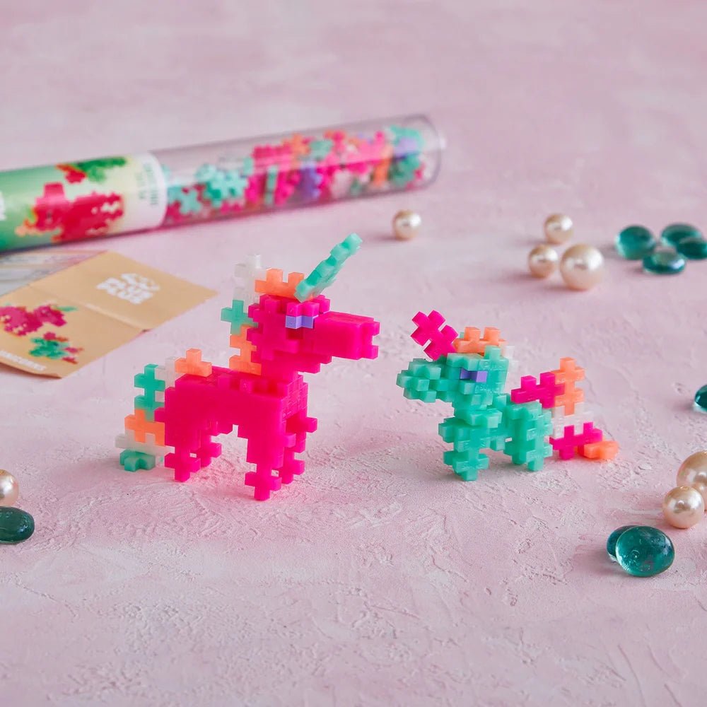 Tube licornes perlées (100 pcs) - Jeux de construction - Boutique LeoLudo - Plus - Plus