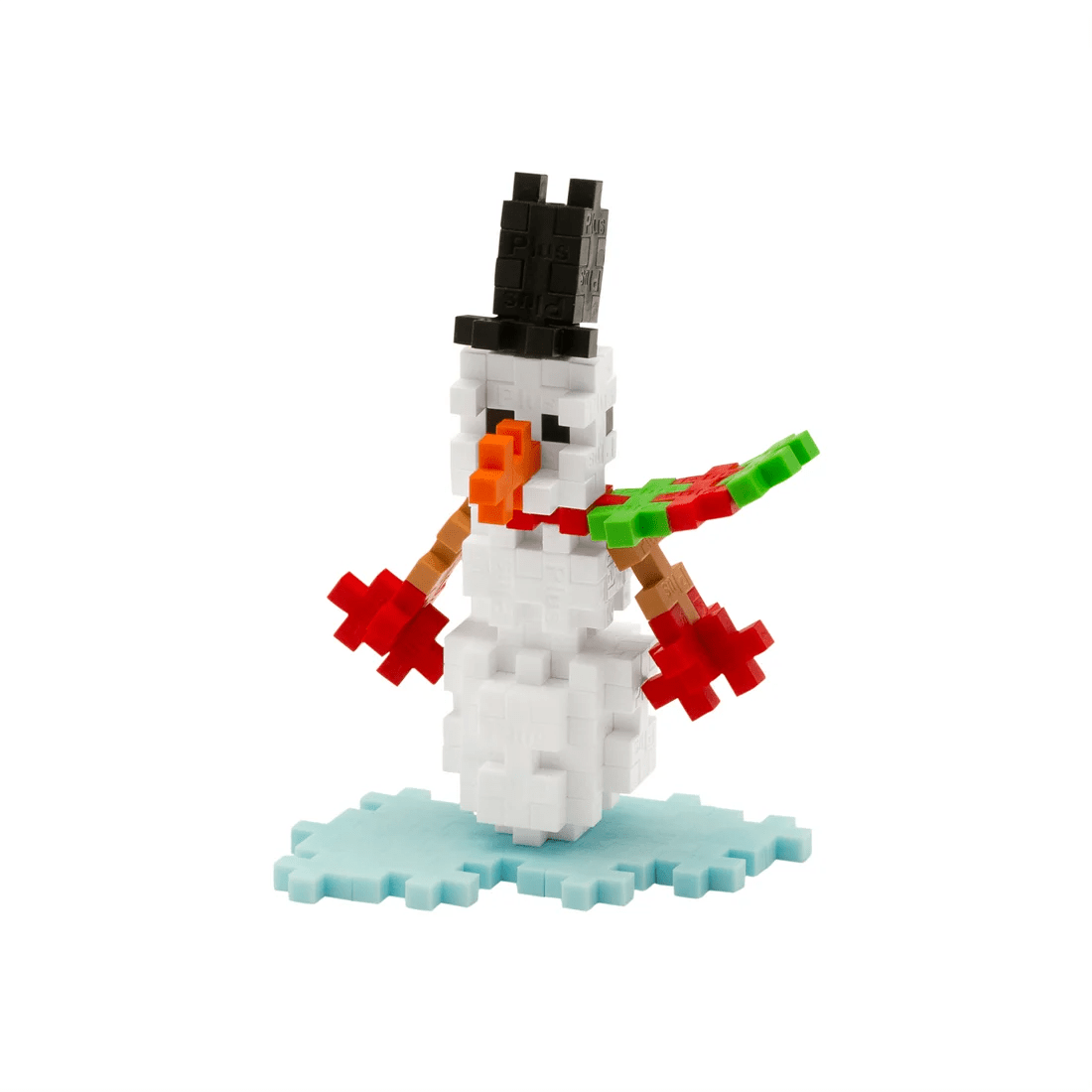 Tube Plus-Plus – Bonhomme de neige (100 pièces) -Jeux de construction- Boutique LeoLudo-Plus-Plus