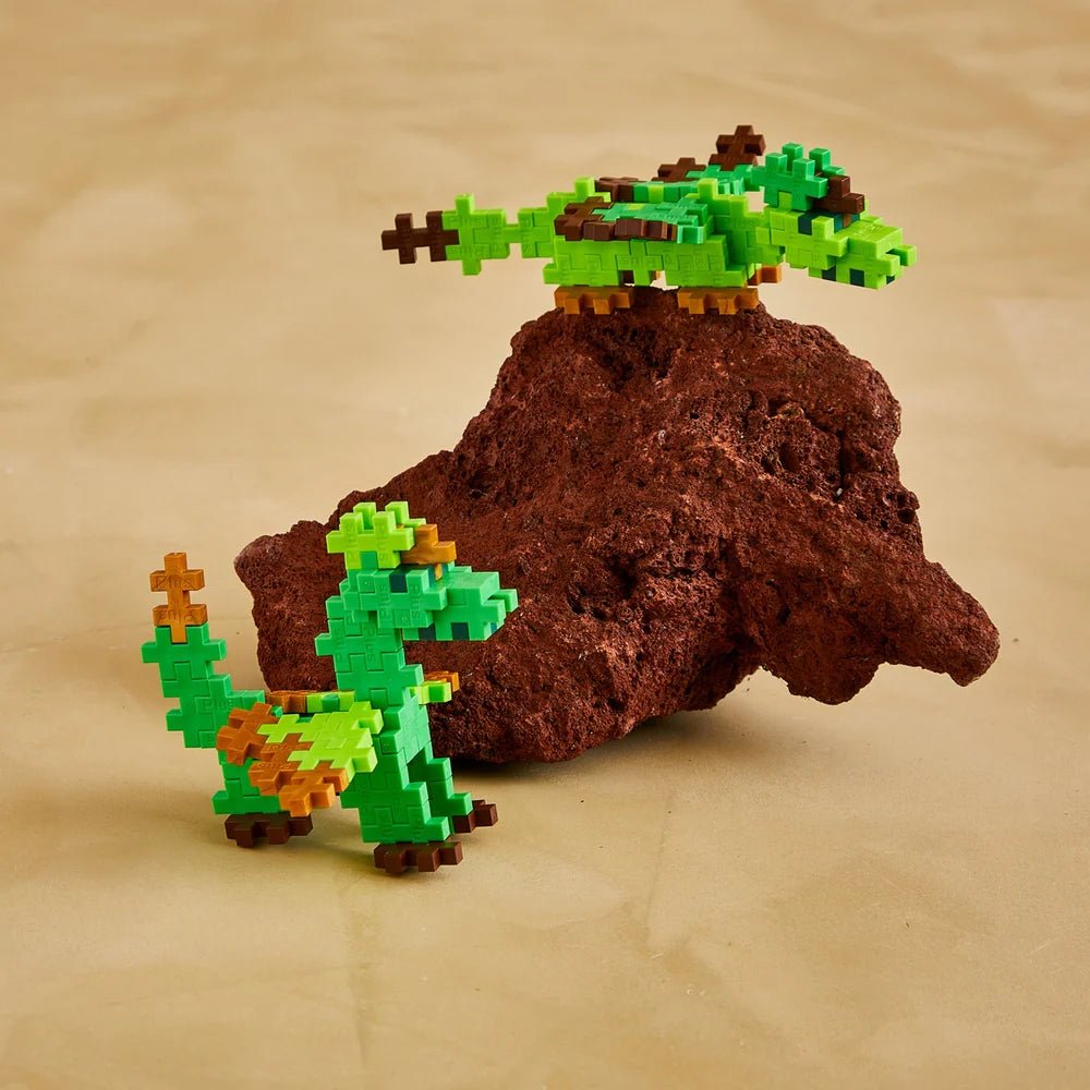Tube Plus-Plus Mini – Dragons de la Terre (100 pièces) -Jeux de construction- Boutique LeoLudo-Plus-Plus