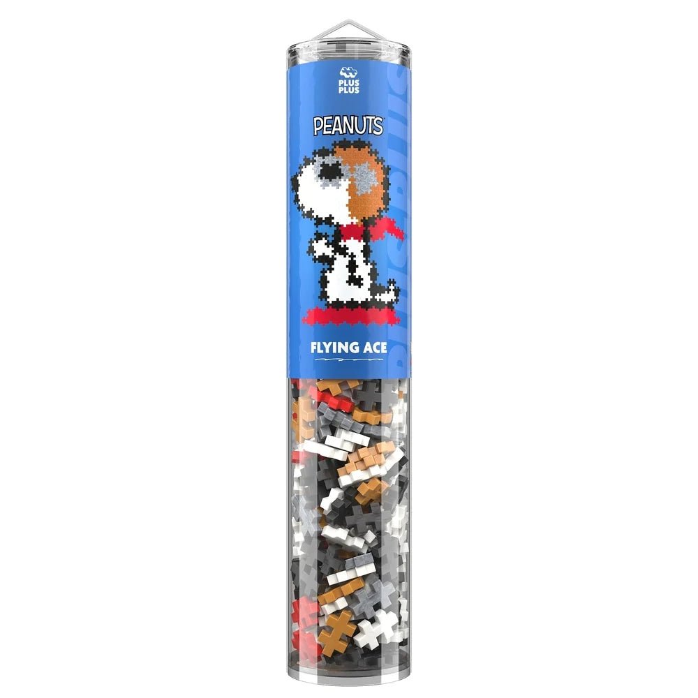 Tube Plus-Plus Peanuts – Flying Ace (275 pièces) -Jeux de construction- Boutique LeoLudo-Plus-Plus