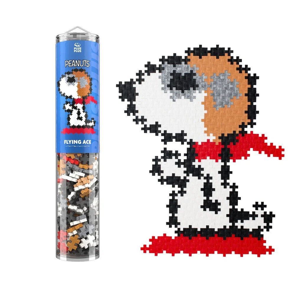 Tube Plus-Plus Peanuts – Flying Ace (275 pièces) -Jeux de construction- Boutique LeoLudo-Plus-Plus