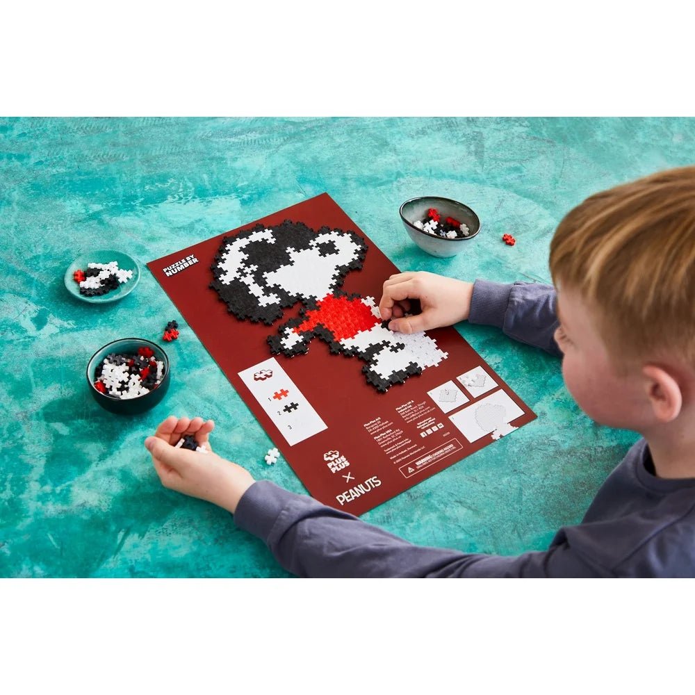 Tube Plus-Plus Peanuts – Joe Cool (275 pièces) -Jeux de construction- Boutique LeoLudo-Plus-Plus