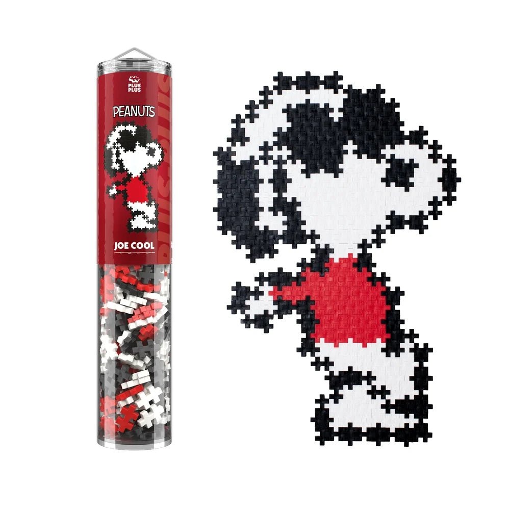 Tube Plus-Plus Peanuts – Joe Cool (275 pièces) -Jeux de construction- Boutique LeoLudo-Plus-Plus
