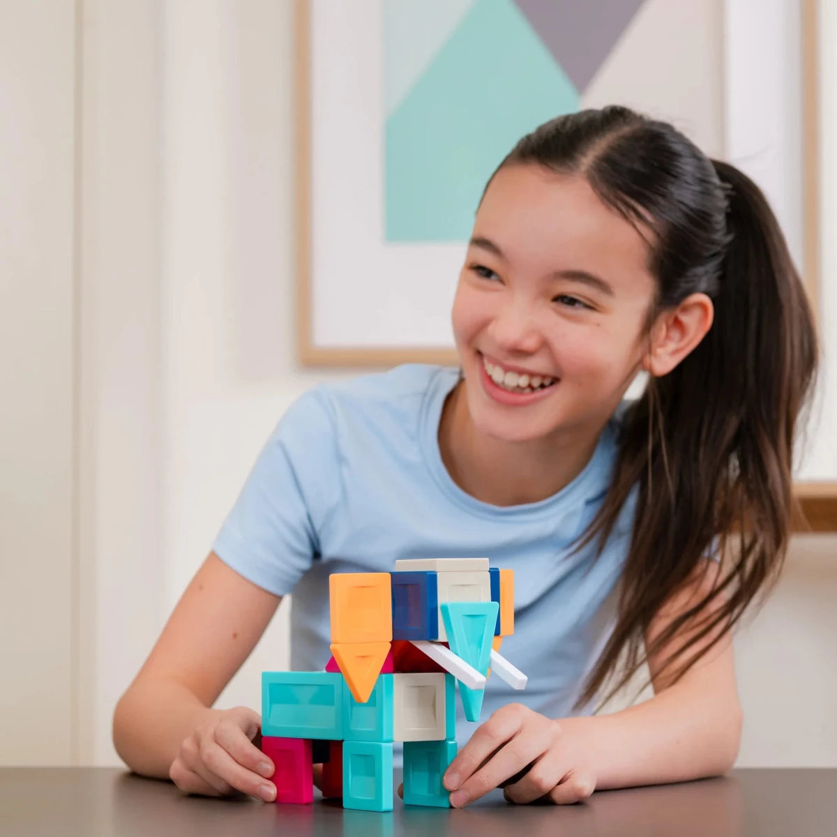 Tuiles magnétiques Connetix - Pro Build-It Animals (30 pcs) -Jeux de construction- Boutique LeoLudo-Connetix