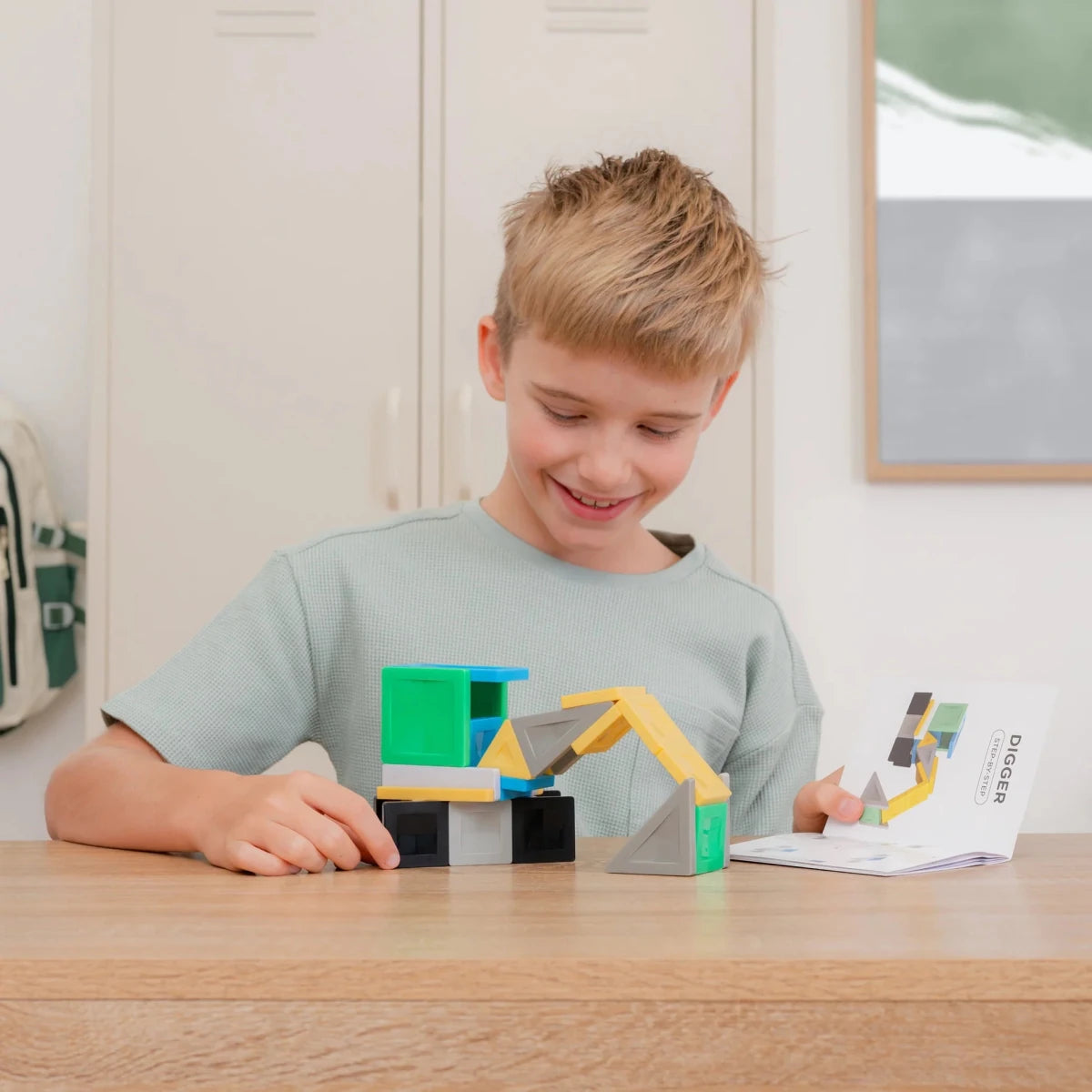 Tuiles magnétiques Connetix - Pro Build-It Vehicles Set (30 pcs) -Jeux de construction- Boutique LeoLudo-Connetix