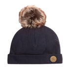 Tuque à pompon en coton bio pour bébé 0-6m (options de couleur) -Accessoires vestimentaires- Boutique LeoLudo-Petit Coulou