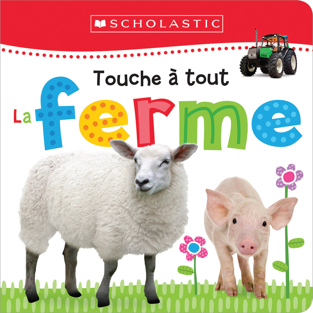 Touche à tout : La ferme-Scholastic-Boutique LeoLudo