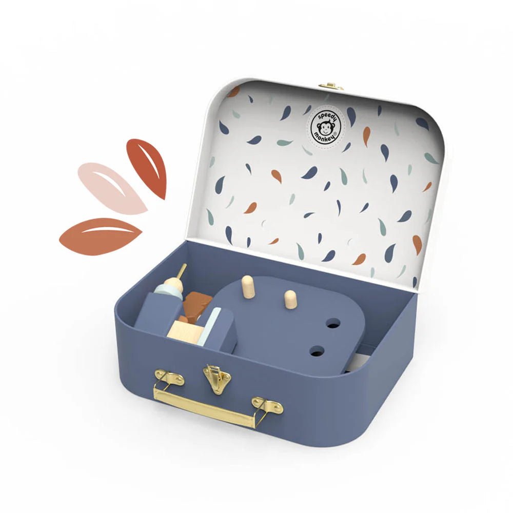 Valise d’outils en bois - Jouets d'imitation - Boutique LeoLudo - Speedy Monkey