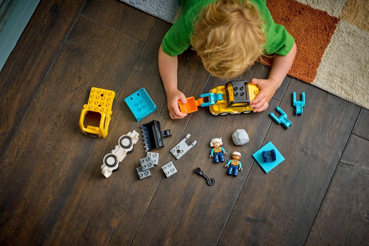 Véhicules de construction 3 - en - 1 – LEGO DUPLO (22 pcs) - Ensembles de jeu - Boutique LeoLudo - LEGO