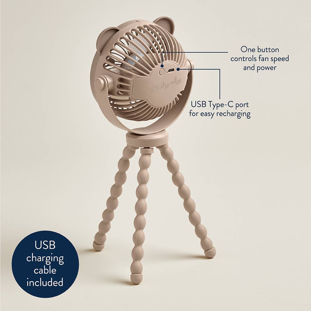 Ventilateur pour poussette Itzy Breeze™ – Itzy Ritzy -Jouets d'éveil- Boutique LeoLudo-Itzy Ritzy Canada