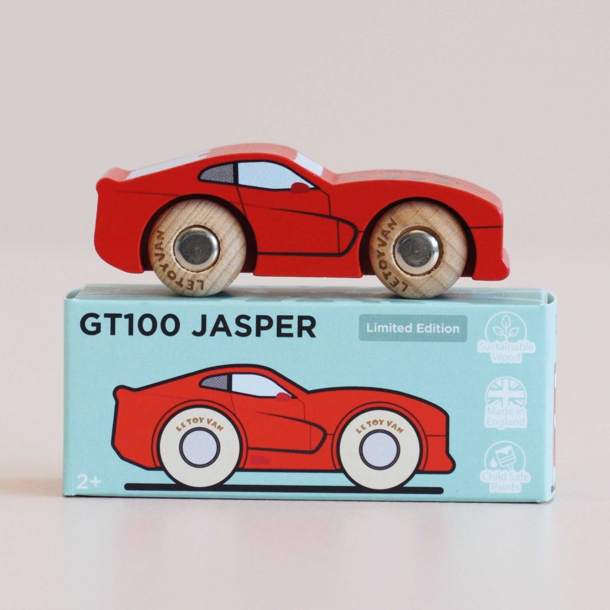 Voiture en bois Jasper -Véhicules de jeu- Boutique LeoLudo-Le Toy Van