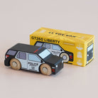VUS de police en bois Liberty -Véhicules de jeu- Boutique LeoLudo-Le Toy Van