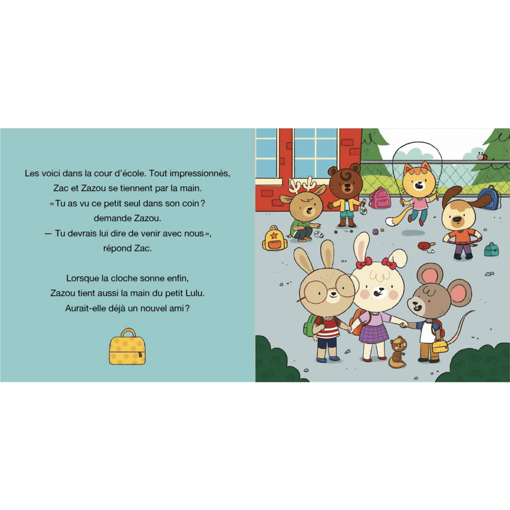Zac et Zazou commencent l'école - Livres - Boutique LeoLudo - Auzou