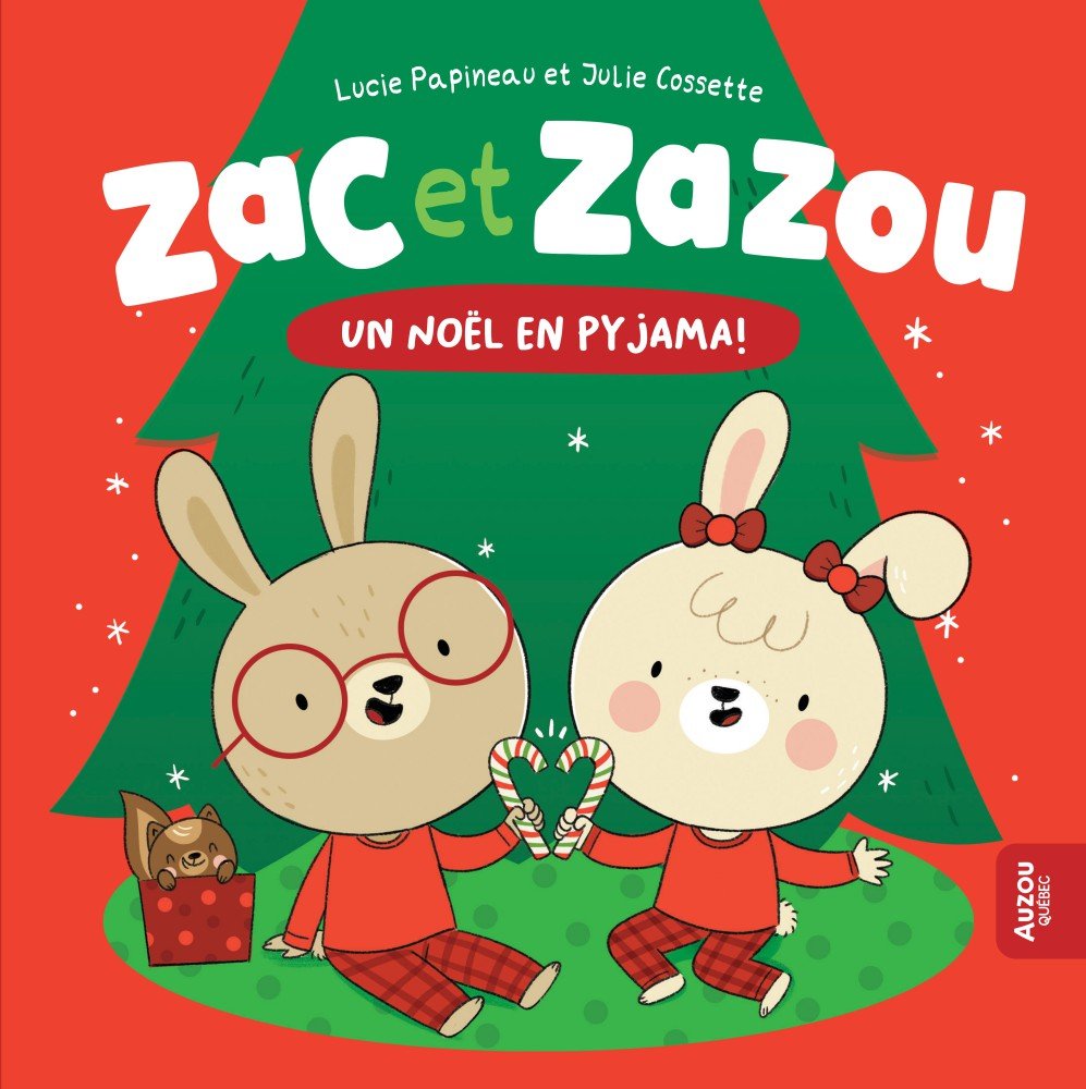 Zac et Zazou: Un Noël en pyjama -Livres- Boutique LeoLudo-Auzou