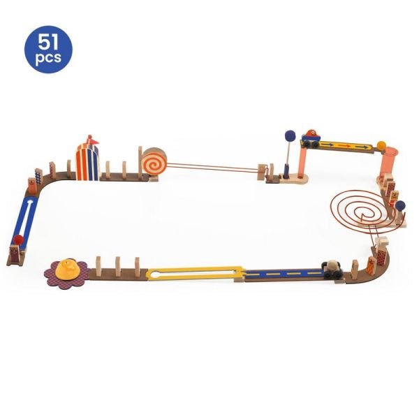 Zig & go Junior - Racer 51 pcs - Jeux de construction - Boutique LeoLudo - Djeco