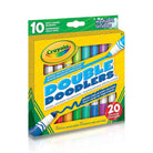 10 marqueurs deux - tons Double Doodlers - Art & bricolage - Boutique LeoLudo - Crayola