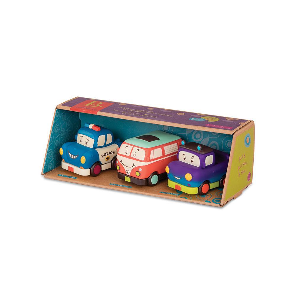 3 Voitures Wheee - Is - Jouets d'éveil - Boutique LeoLudo - B. toys