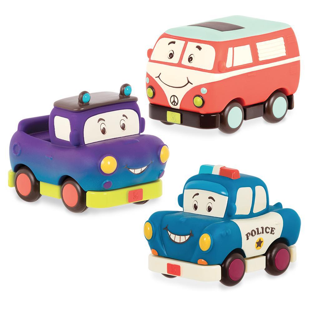 3 Voitures Wheee - Is - Jouets d'éveil - Boutique LeoLudo - B. toys
