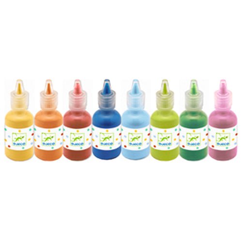 8 bouteilles de gouache - Art & bricolage - Boutique LeoLudo - Djeco