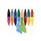 8 Crayons de cire double côtés - Art & bricolage - Boutique LeoLudo - Djeco