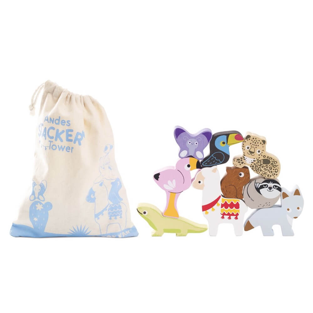 Animaux des Andes à empiler - Jouets à trier & empiler - Boutique LeoLudo - Le Toy Van