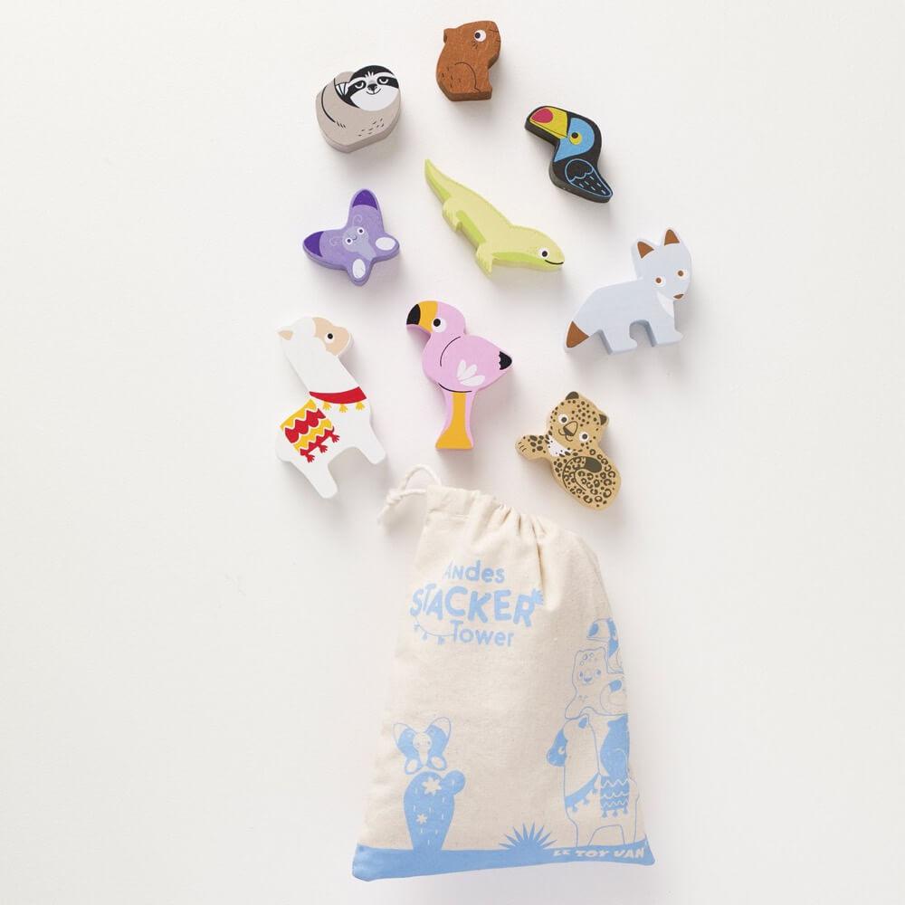 Animaux des Andes à empiler - Jouets à trier & empiler - Boutique LeoLudo - Le Toy Van