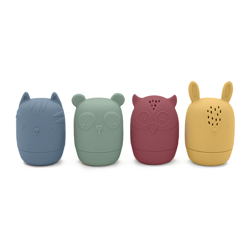 Animaux gicleurs d'eau en silicone - Jouets de bain - Boutique LeoLudo - noüka