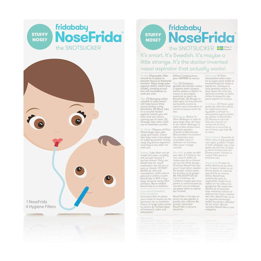 Aspirateur nasal manuel NoseFrida - Soins et hygiène - Boutique LeoLudo - Fridababy