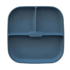 Assiette en silicone avec succion - Indigo - Alimentation & repas - Boutique LeoLudo - Minika