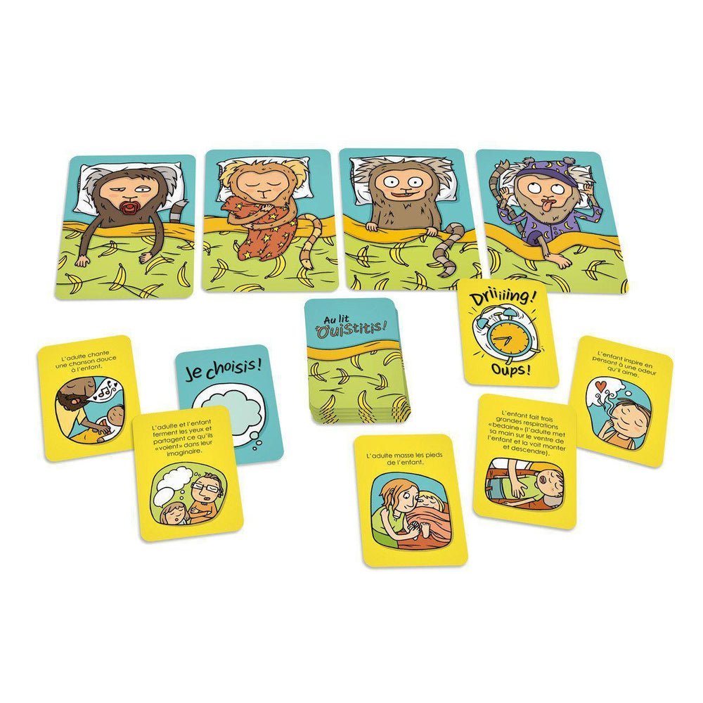 Au lit ouistitis! - Jeux de société - Boutique LeoLudo - Placote