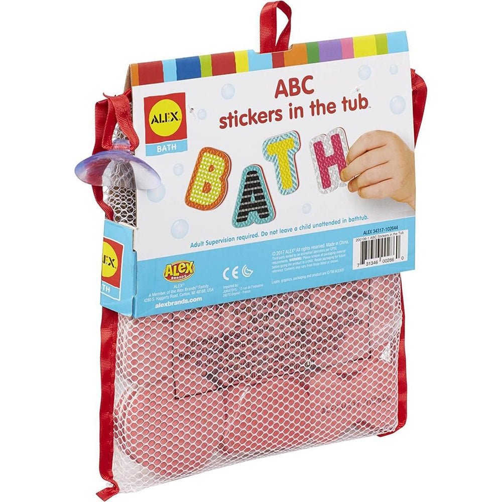 Autocollants ABC pour la baignoire - Jouets de bain - Boutique LeoLudo - ALEX