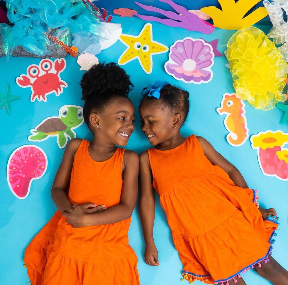 Autocollants antidérapants pour baignoire Guppy Grips - Jouets de bain - Boutique LeoLudo - Glo Pals