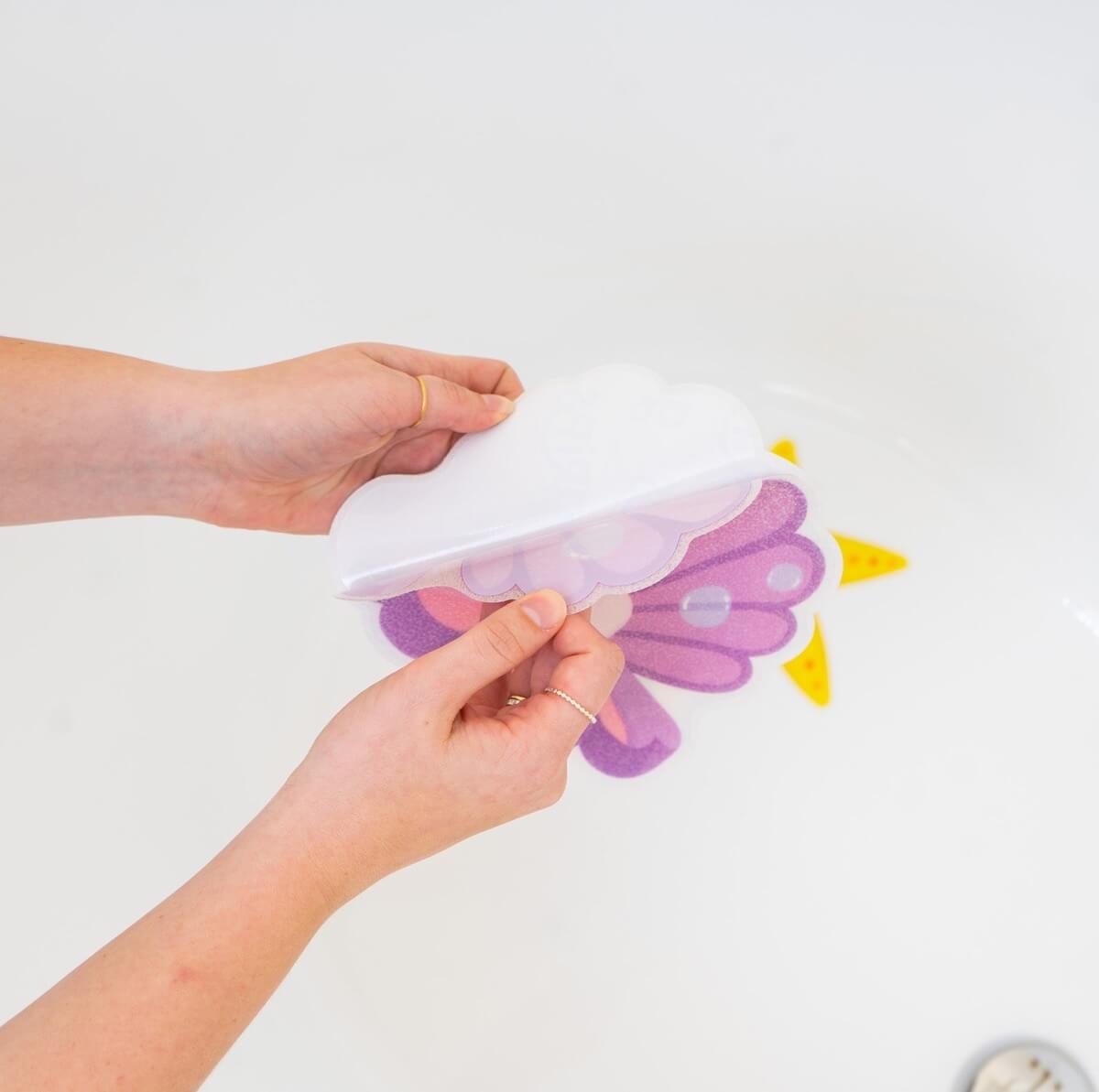 Autocollants antidérapants pour baignoire Guppy Grips - Jouets de bain - Boutique LeoLudo - Glo Pals