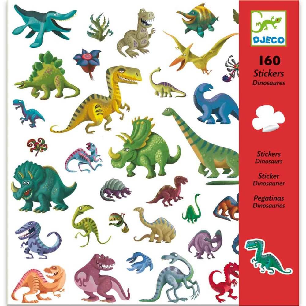 Autocollants - Dinosaures - Art & bricolage - Boutique LeoLudo - Djeco